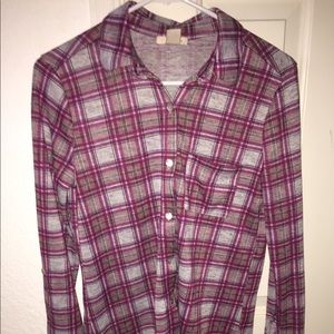 Plaid Self Esteem top